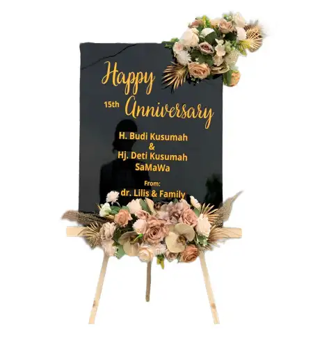 Papan Bunga Akrilik Cipanas